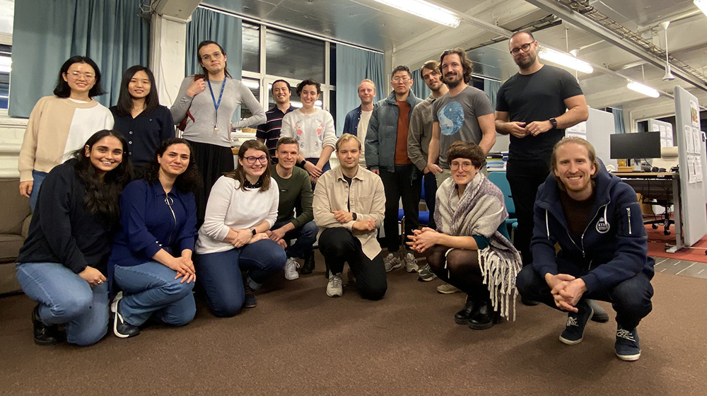 Group photo of the students in the Junior Research Community