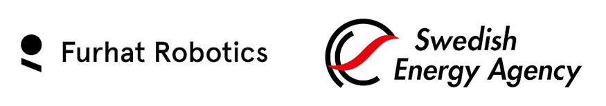 Logos of Furhat Robotics and Swedish Energy Agency